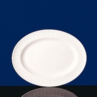 This eclectic service with its beautifully-detailed basket-style relief is an everyday white china for those who appreciate the unique. Bone china. This eclectic service with its beautifully-detailed basket-style relief is an everyday white china for those who appreciate the unique. Bone china.