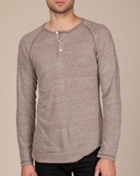 Alternative AA1938 Unisex 4.4 oz. L-Sleeve Raglan Henley - Eco Brown - M Alternative AA1938 Unisex 4.4 oz. L-Sleeve Raglan Henley - Eco Brown - M