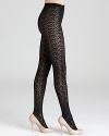 Chunky sweater style heads south with HUE's thick tights-a staple for cold days and nights.