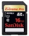 SanDisk Extreme Pro 16 GB SDHC Class 10 UHS-1 Flash Memory Card 95MB/s SDSDXPA-016G-X46
