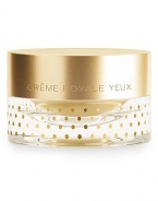 Sumptuous care product provides a complete anti-aging response for the eye contour. It heightens the resistance of the skin to harsh conditions, diminishes puffiness and visibly smooths wrinkles and fine lines. The eye contours are brighter, smoother, firmer and ultimately regain their youthful sparkle. Made in France. .5 oz.