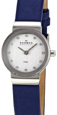 Skagen Women's 358XSSLN Denmark White Dial Watch Skagen Women's 358XSSLN Denmark White Dial Watch