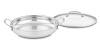Cuisinart 425-30D Contour Stainless 12-Inch Everyday Pan with Glass Cover