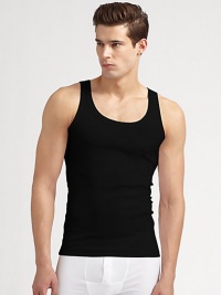 So-soft cotton comfort with a hint of stretch and a discreet, mercerized sheen. 96% cotton/4% elastane Machine wash Imported So-soft cotton comfort with a hint of stretch and a discreet, mercerized sheen. 96% cotton/4% elastane Machine wash Imported
