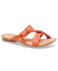 To be? Or knot to be? That may be the question. But the answer is oh-so-clear when it comes to these Mady sandals by Born. The knotted detailing adds a unique touch that is sure to garner tons of compliments. To be? Or knot to be? That may be the question. But the answer is oh-so-clear when it comes to these Mady sandals by Born. The knotted detailing adds a unique touch that is sure to garner tons of compliments.