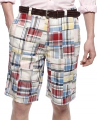 Missing piece. These patchwork shorts from Club Room are the fitting puzzle piece to that picture-perfect outfit. Missing piece. These patchwork shorts from Club Room are the fitting puzzle piece to that picture-perfect outfit.
