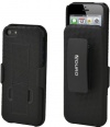 Aduro Shell Holster Combo Case for Apple iPhone 5 with Kick-Stand & Belt Clip (At&t, Verizon, T-Mobile & Sprint)