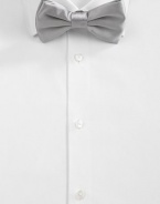 A formal accent in fine silk. Dry clean Made in Italy