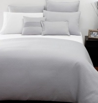 Hudson Park Collection 'Vintage Tiles' Dove (Silver/Gray) Matelasse EURO Sham Hudson Park Collection 'Vintage Tiles' Dove (Silver/Gray) Matelasse EURO Sham