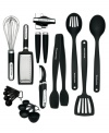 All the tools a home cook needs, all in one place! Complete your kitchen with this all-inclusive set from KitchenAid. It includes an essential assortment of nylon utensils and high-quality kitchen gadgets that make food prep a more rewarding process. Limited lifetime warranty.