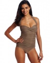 Jantzen Women's Sheer Me Up Retro Glam Swimsuit