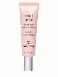 A corrective and skin enhancing product for an instant beauty boost. Instant Perfect is a siliconated gel emulsion with an ultra-soft touch, which acts instantly to erase skin imperfections and highlight the eyes. 0.7 oz. 