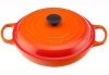 Le Creuset Signature Enameled Cast-Iron 3-1/2-Quart Round Braiser, Flame