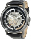 Kenneth Cole New York Men's KC1632 Skeleton Dial Automatic Analog Leather Strap Watch