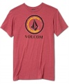 Bring your casual style full circle with this graphic t-shirt from Volcom.