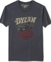 Change up your look and go vintage with this Bob Dylan t-shirt from Lucky Brand Jeans.