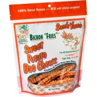 Sam's Yams Bichon Fries Sweet Potato Dog Treats, 5-Ounce Sam's Yams Bichon Fries Sweet Potato Dog Treats, 5-Ounce