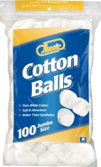 Classic Cotton Balls Jumbo Size, 100 Count Classic Cotton Balls Jumbo Size, 100 Count