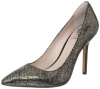 Vince Camuto Women's VC Harty Pump,Pewter/Black,7 M US