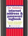The Personal Internet Address & Password Log Book