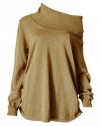 Michael Kors Women's Cotton Acrylic Long Sleeve Sweater