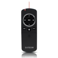 Satechi Bluetooth Smart Pointer Mobile Presenter (Black) and Remote Control for iPhone, iPad, iPod Touch, Samsung Galaxy S3, Note 2 & iMac, MacBook Air, MacBook Pro, MacBook, Mac Mini and Apple TV 3(6.1)
