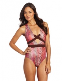 Calvin Klein Women's Snake Wrap 1 Piece Calvin Klein Women's Snake Wrap 1 Piece