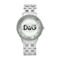 D&G Dolce & Gabbana Women's DW0145 Prime Time Stainless Steel Crystal Dial Watch D&G Dolce & Gabbana Women's DW0145 Prime Time Stainless Steel Crystal Dial Watch