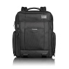 This Tumi T-Pass® brief pack allows you to breeze through airport security without removing your computer from the pack. Features numerous pockets for accessories and electronics, and a removable cord pouch. Carry handle, adjustable shoulder straps and comfortable, padded back.