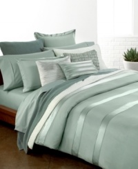 Luxury has a name! This Essentials Twilight bedskirt from Donna Karan adds an extra layer of elegance to your bed with 410-thread count Egyptian cotton percale and saddle stitch details. Luxury has a name! This Essentials Twilight bedskirt from Donna Karan adds an extra layer of elegance to your bed with 410-thread count Egyptian cotton percale and saddle stitch details.