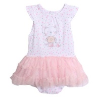 Absorba Baby-Girls Newborn Kitten Skirted Tutu Bodysuit Absorba Baby-Girls Newborn Kitten Skirted Tutu Bodysuit