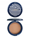 Combining comfort, flawless sheer-low transparent coverage and long wear, this is bronze with a fully dimensional yet natural finish. Comes in a nautical blue and white striped compact. Limited edition.