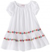 Little Ella Baby-girls Infant Isadora Dress, White, 6-12 Months