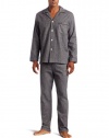 Majestic International Men's Thurston's Flannel Long Sleeve Pajama Set