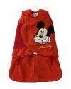 HALO SleepSack Micro-Fleece Newborn Disney Swaddle, Mickey with Hat