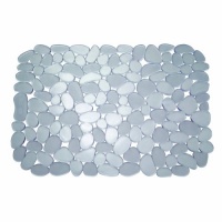 InterDesign Pebblz Sink Large Sink Mat, Graphite InterDesign Pebblz Sink Large Sink Mat, Graphite