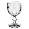 From one of Europe's premier sources for porcelain and crystal comes the timeless beauty of Bernadotte - heavy crystal glassware with short, faceted stems. Shown from left to right - Bernadotte goblet , Bernadotte flute , Bernadotte wine . Also available (but not pictured) high ball, double old fashioned, and goblet.