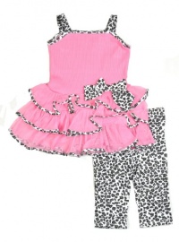 Kids Headquarters Baby-Girls Infant Eyelet Top With Printed Capri Kids Headquarters Baby-Girls Infant Eyelet Top With Printed Capri