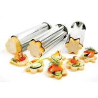 Norpro 3 Piece Canape Bread Mold Set Norpro 3 Piece Canape Bread Mold Set