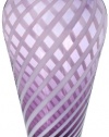 Evolution by Waterford Urban Safari 15-Inch Striped Vase