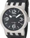 Invicta Men's 0851 Force Collection Black Polyurethane Watch