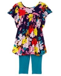 Little Ella injects some attitude into her summer wardrobe with vivid prints, flowing silhouettes and ruffle accents. Little Ella injects some attitude into her summer wardrobe with vivid prints, flowing silhouettes and ruffle accents.