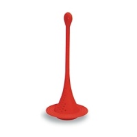 This tea infuser from Make My Day is designed for use with medium or large loose leaf teas--stain resistant, easily washable and withstanding of temperatures up to 390 degrees. This tea infuser from Make My Day is designed for use with medium or large loose leaf teas--stain resistant, easily washable and withstanding of temperatures up to 390 degrees.