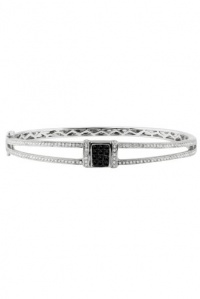 Effy Jewlery DiVersa White, Blue and Black Diamond Bangle, 1.61 TCW Effy Jewlery DiVersa White, Blue and Black Diamond Bangle, 1.61 TCW