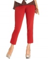 In a saturated shade, these Bar III cropped pants add a serious dose of color to your fall look!