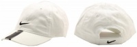 Nike Infant Boy's Embroidered Swoosh Logo Cotton Baseball Cap SZ 12/24M (White) Nike Infant Boy's Embroidered Swoosh Logo Cotton Baseball Cap SZ 12/24M (White)