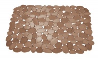 Pebble Sink Mat - Large - Amber by InterDesign Pebble Sink Mat - Large - Amber by InterDesign