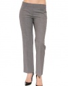 Women's Theory Tailor Max CC Cropped Pant in Light Heather