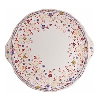 Delicate, swirling florals in a rich, warm palette add artful brightness to these weighty, durable earthenware dishes from Gien France. Delicate, swirling florals in a rich, warm palette add artful brightness to these weighty, durable earthenware dishes from Gien France.