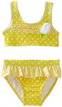 Penelope Mack Baby-girls Infant Two Piece Key West Swimsuit, Yellow, 18 Months Penelope Mack Baby-girls Infant Two Piece Key West Swimsuit, Yellow, 18 Months